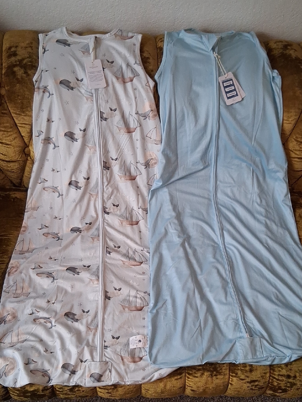 2! Totbasic Zippered Sleep Sack - Sleeveless Baby Wear